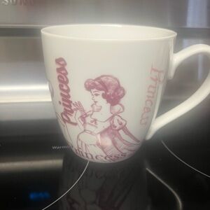 Princess Themed White Mug